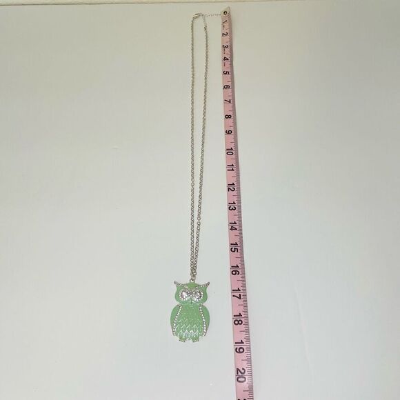 Owl Pendant Necklace - Picture 5 of 6